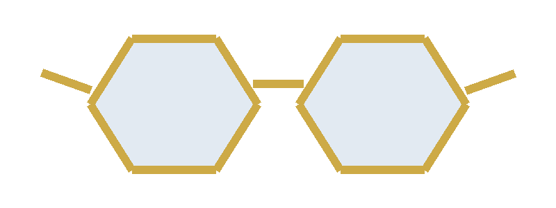 Hexagon Blue-Light